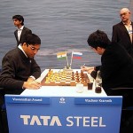 Anand-Kramnik in Round 2 | photo: Alina L'Ami, www.alinalami.com