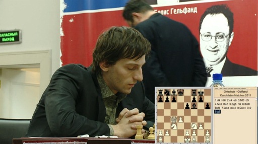 Grischuk has a think ahead
