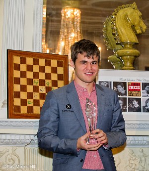 Carlsen wins London Chess Classic 2012 small
