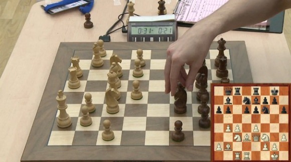 Grischuk takes knight