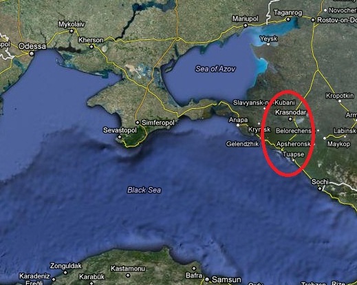 Kramnik was born in Tuapse on the Black Sea coast, about 150 km from the regional centre of Krasnodar