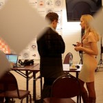 Maria Fominykh interviews Levon Aronian | photo: Chess-News