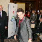 Aronian at the Tal Memorial drawing of lots