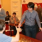Grischuk - Radjabov during the Blitz World Championship | photo: Chess-News