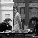 Nakamura-Shirov, as Karjakin looks on | photo: Chess-News