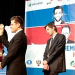 Aronian picks the white pieces | photo: Evgeny Surov, Chess-News.ru